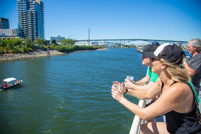 2-hour Lunch Cruise on Willamette River - Steel Bridge, Rose Quarter, and the Oregon Convention Center spires
