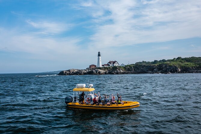 Guided RIB Boat Adventure of Portland - Your 4:30 pm start from Marina Way in Portland