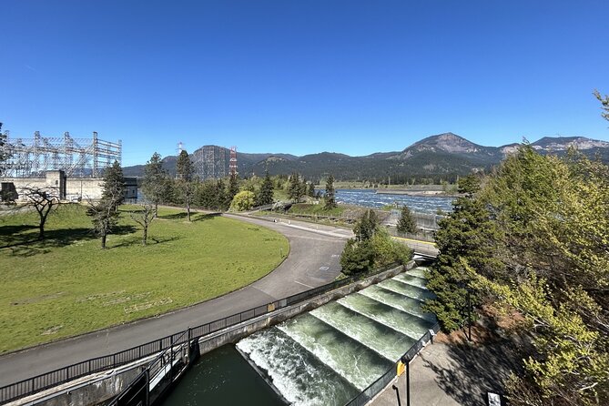 Mt Hood, Waterfalls, and Wine Tour - Vista House and Bonneville Fish Hatchery: when the day slows just enough