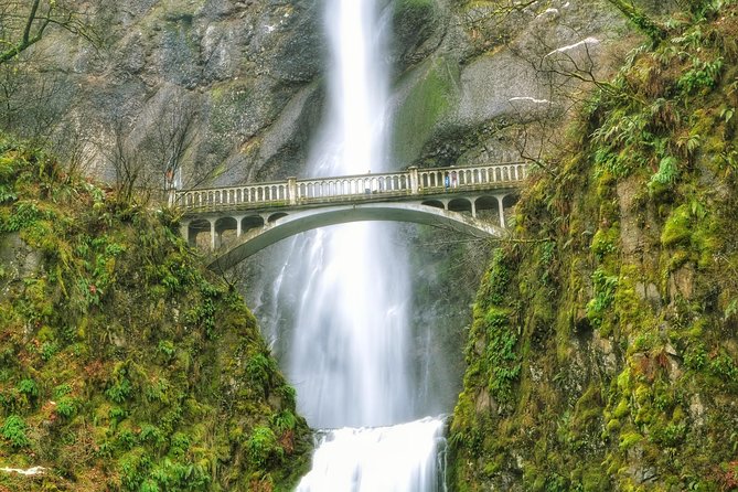 Multnomah Falls and Columbia River Gorge Half-Day Hiking Tour - Multnomah Falls and Benson Bridge: the headline waterfall stop
