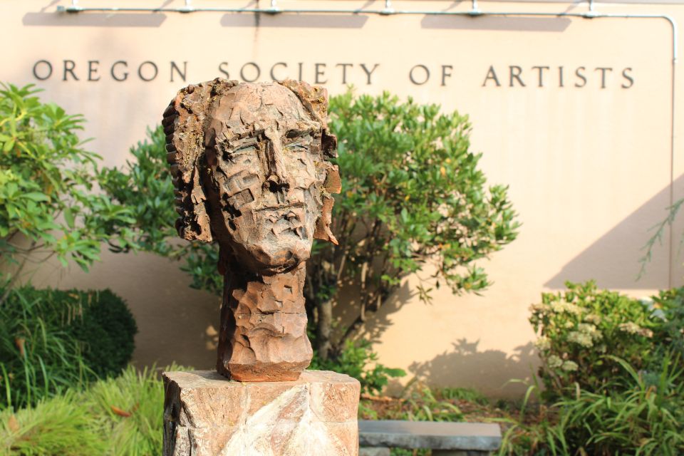 Portland: Morning City Highlights Tour - Mid-October to April on Mon–Wed: Oregon Society of Artists and the OSA Gallery
