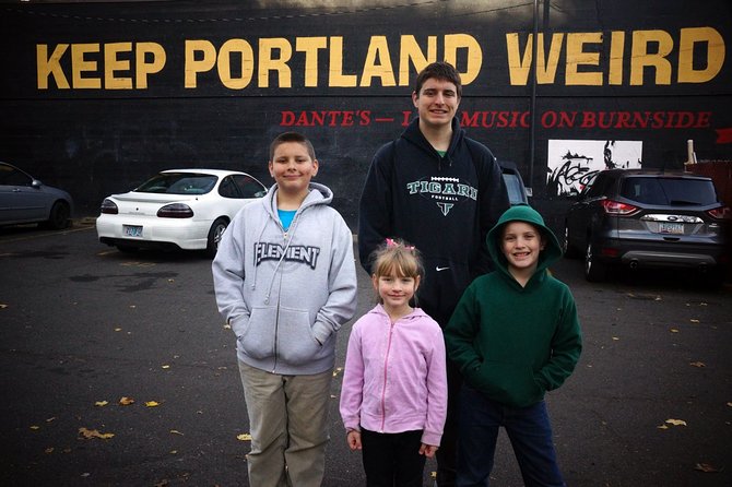 Portland Scavenger Hunt Adventure - Streetcar vs. walking: 2.4 miles with room to breathe
