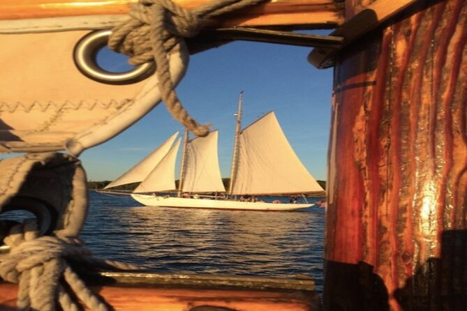 Portland Tall Ship Cruise on Casco Bay - If the wind is right: hoist the sails and take the wheel