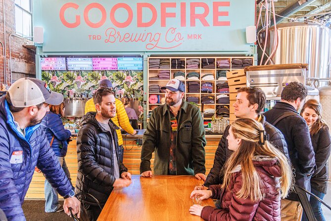 Portland's Best Craft Beverages Bus Tour - East Bayside Stop: Exclusive Access and a 45-Minute Taste Window