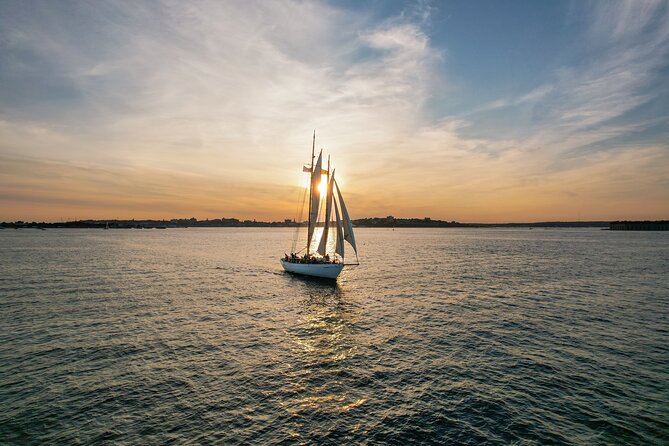 Sunset Windjammer Cruise Along the Coast of Portland Maine - Stop 3: Fort Gorges and the massive granite-block view
