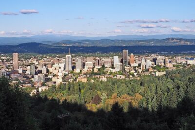 'The Best of Portland' City Tour: Small-Group Sightseeing Tour - Pittock Mansion viewpoint: coffee, donuts, and the Portland skyline